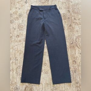 GAP mid rise wide legged trousers, Gray. Size 2 Ankle